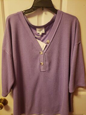 Andree lavender Top 2X